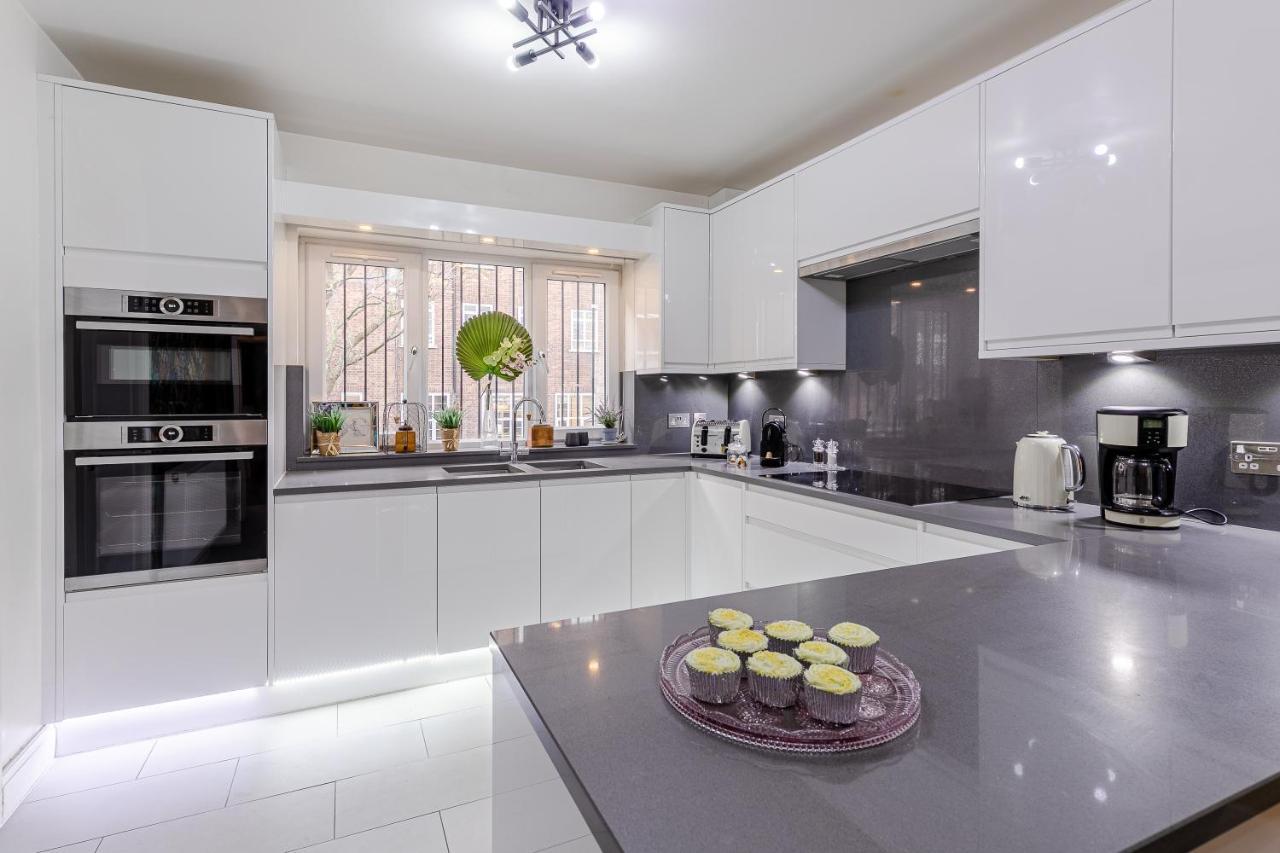 Notting Hill & Hyde Park Exclusive West-End Serene Designer Family Home 5Bed4Bath London Exterior foto